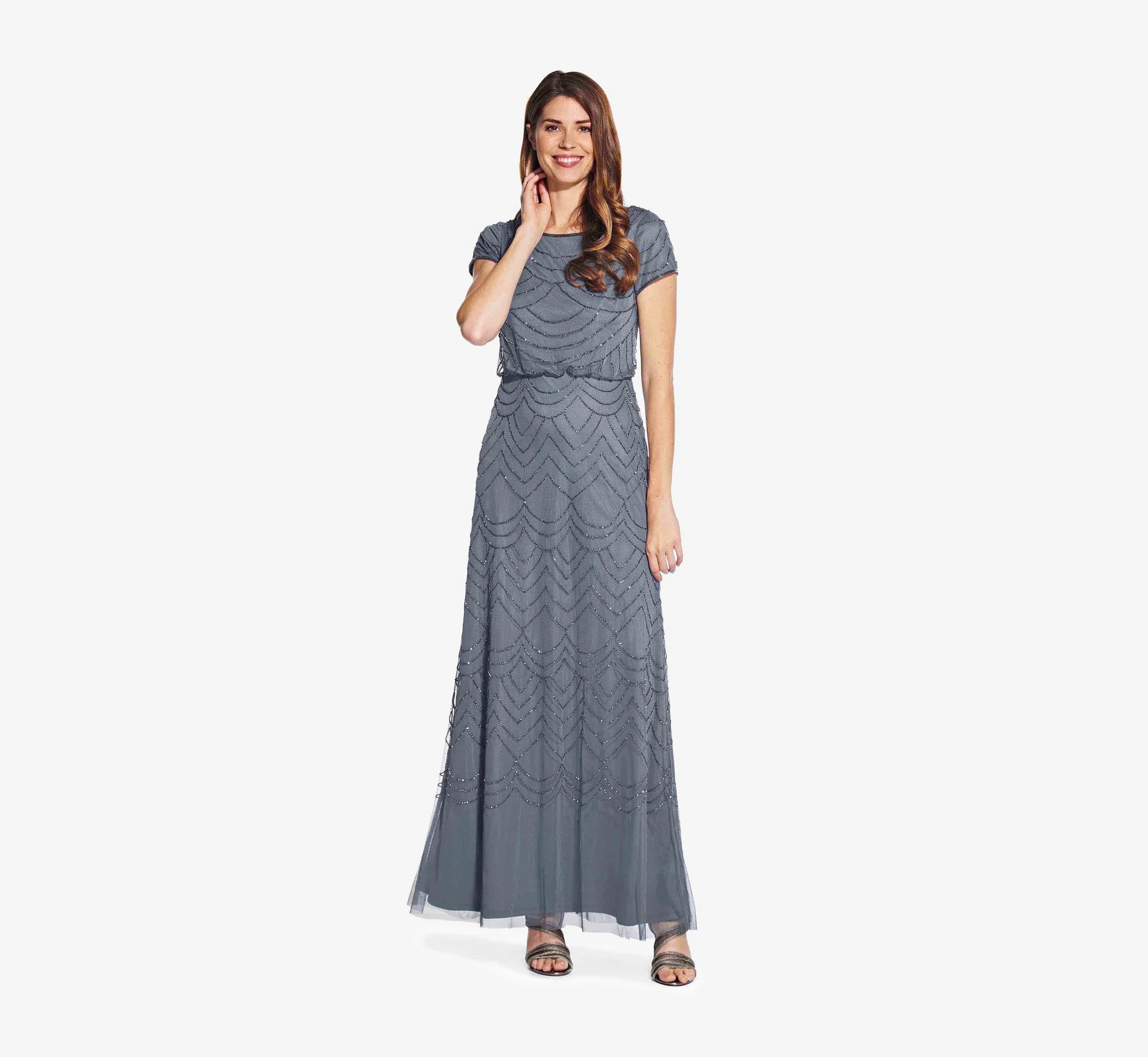 Adrianna Papell Bridesmaid Dress Style 191916100 - Image 4