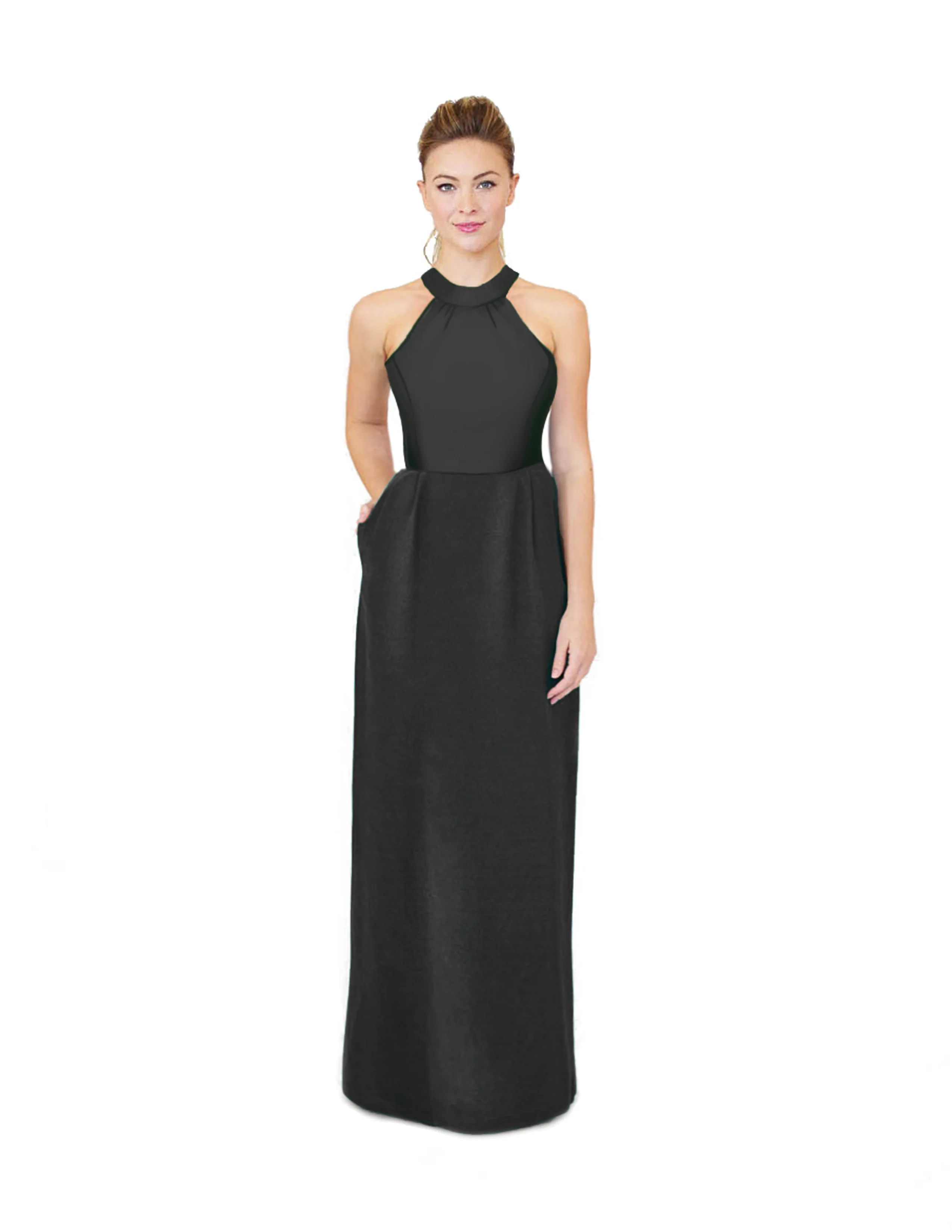 Abby Bodice with Brunch Skirt in Shantung
