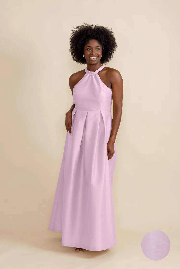 Abby Bodice with Dahlia Skirt in Shantung - Image 10