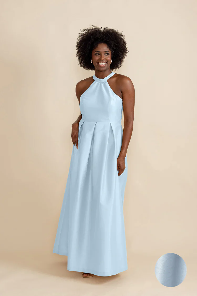 Abby Bodice with Dahlia Skirt in Shantung - Image 5