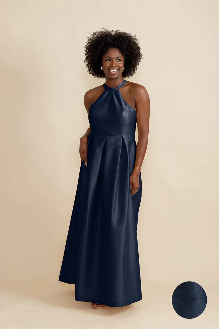 Abby Bodice with Dahlia Skirt in Shantung - Image 7