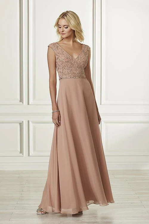 Adrianna Papell Platinum Bridesmaid Dress 40173