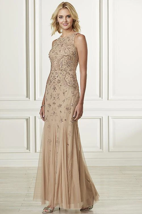 Adrianna Papell Platinum Bridesmaid Dress 40183