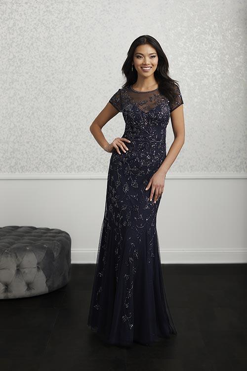 Adrianna Papell Platinum Bridesmaid Dress 40215