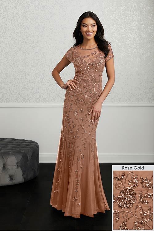 Adrianna Papell Platinum Bridesmaid Dress 40215 - Image 14