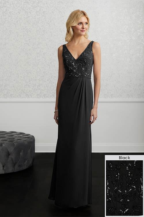 Adrianna Papell Platinum Bridesmaid Dress 40219 - Image 2