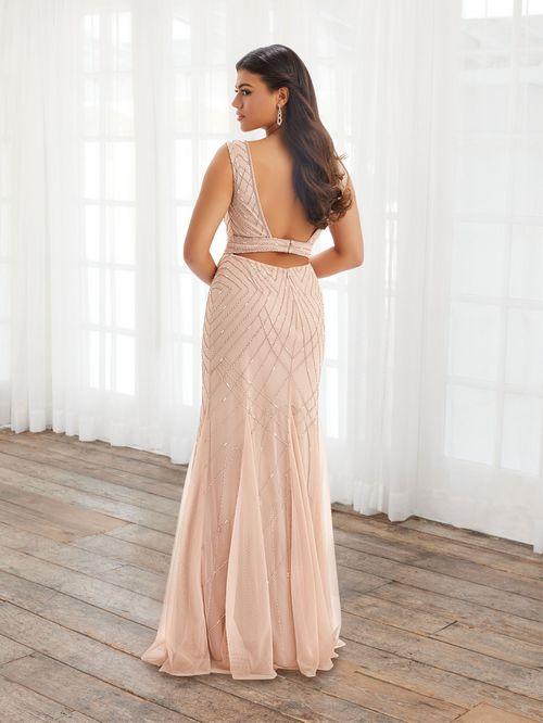 Adrianna Papell Platinum Bridesmaid Dress 40392 - Image 2