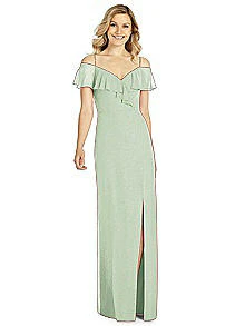 After Six Shimmer Bridesmaid Dress 6809LS