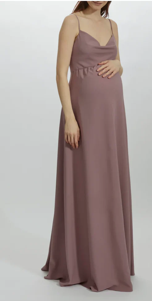 Amsale Bridesmaid Dress GB222P Polly - Maternity Dress