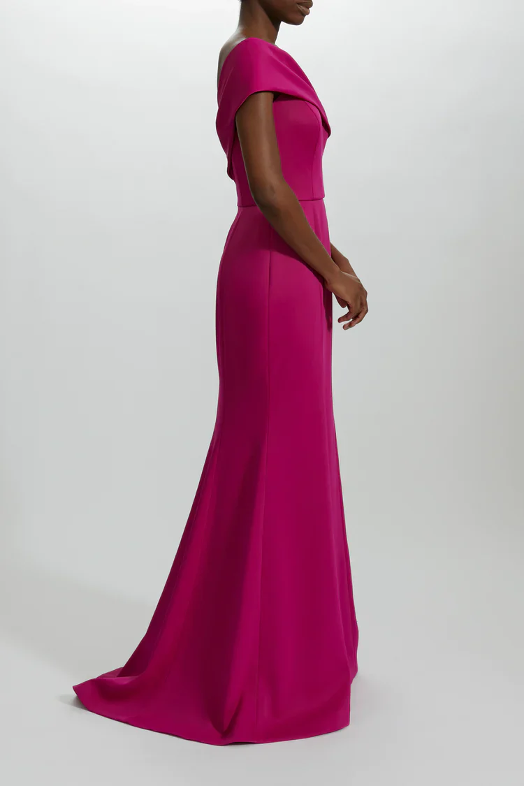 Amsale Evening Dress P444P - Image 4