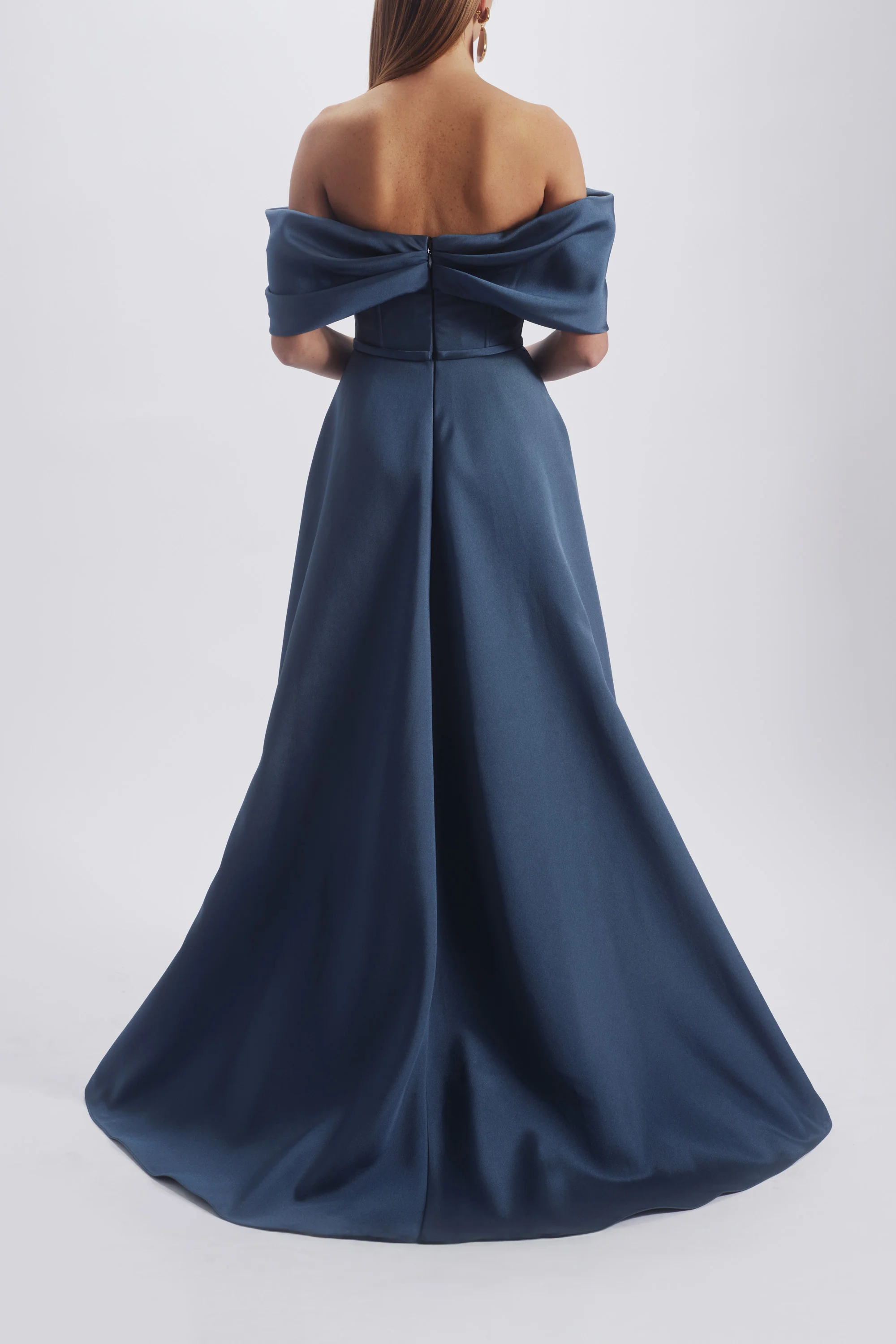 Amsale Evening Off The Shoulder BallGown P871M - Image 3