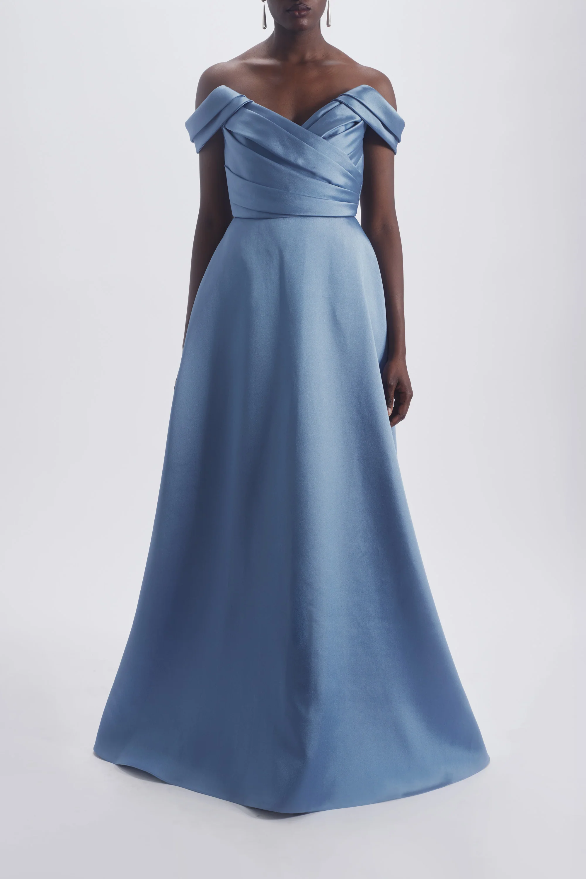 Amsale Evening Off The Shoulder Gown P909M