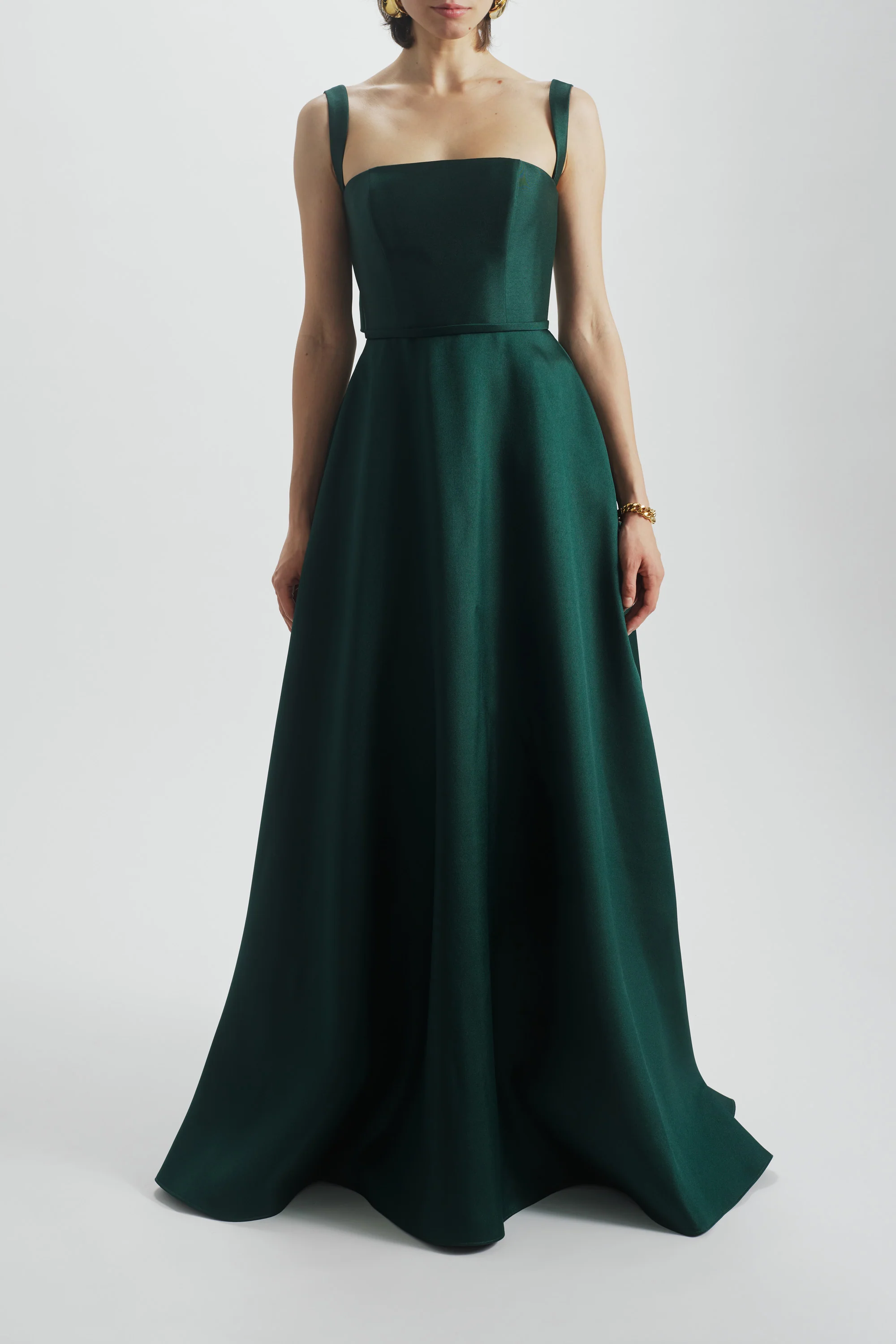 Amsale Evening Square Neckline Gown P857M