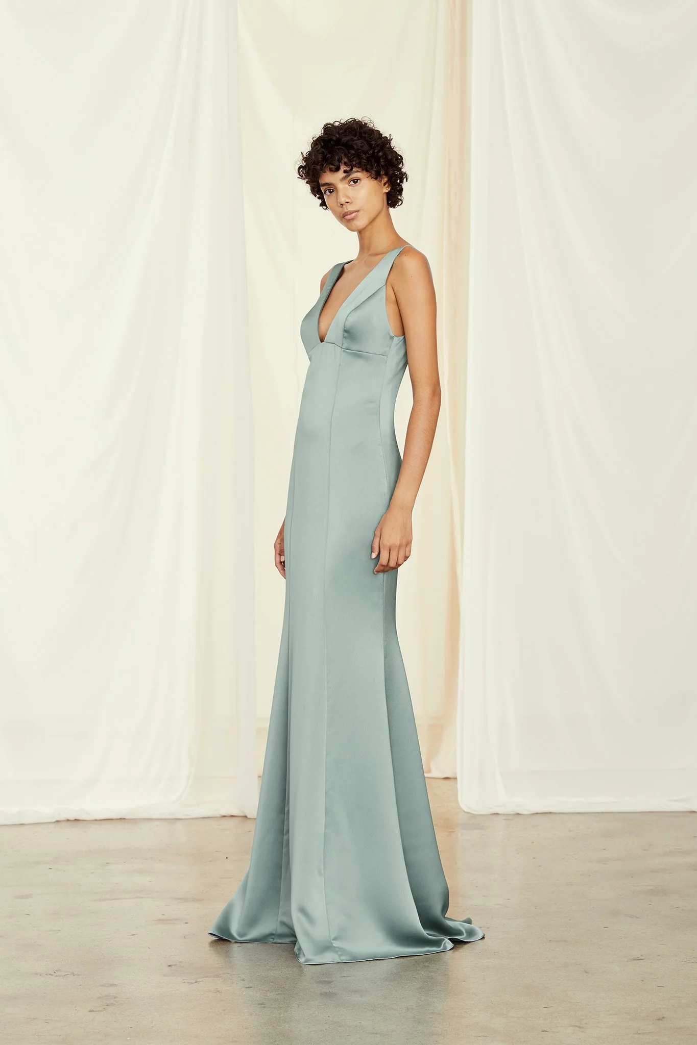 Amsale Long Bridesmaid Dress Leif - Image 6