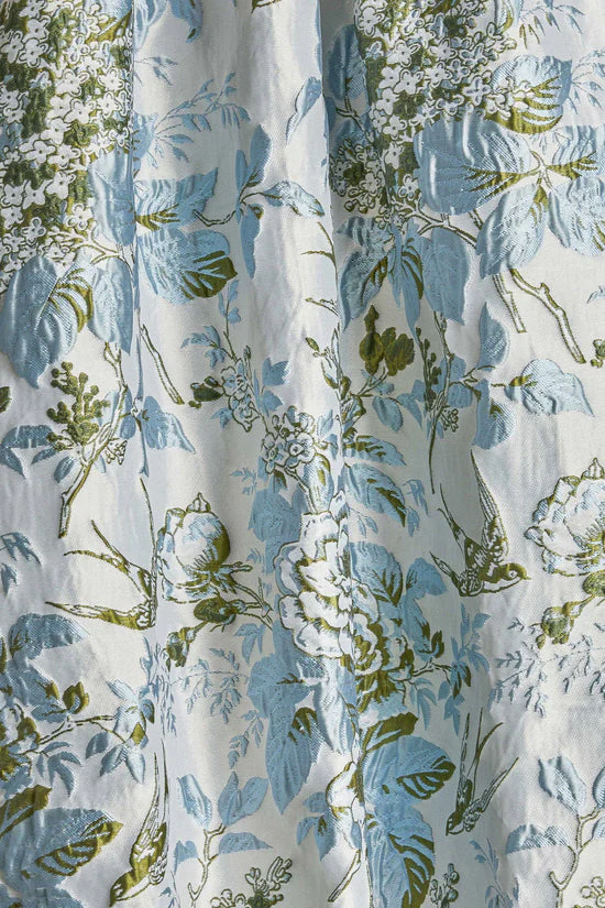 Atwood Bodice with Tiered Skirt in Garden Flora Jacquard - Image 4