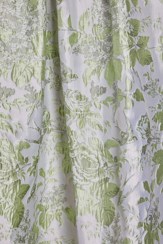 Atwood Bodice with Tiered Skirt in Garden Flora Jacquard - Image 5