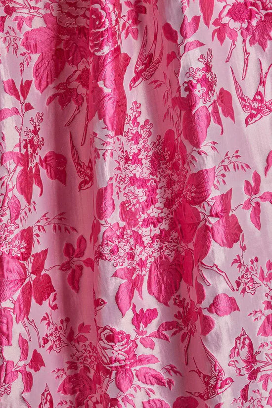Atwood Bodice with Tiered Skirt in Garden Flora Jacquard - Image 6