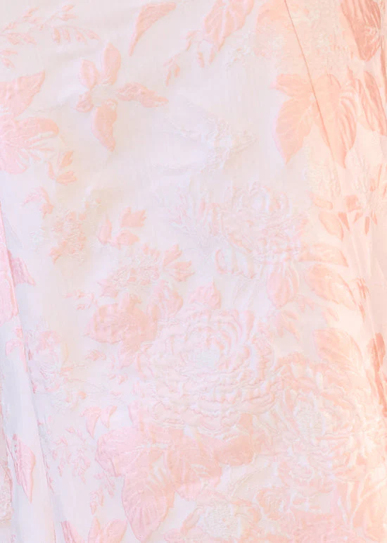Atwood Bodice with Tiered Skirt in Garden Flora Jacquard - Image 8
