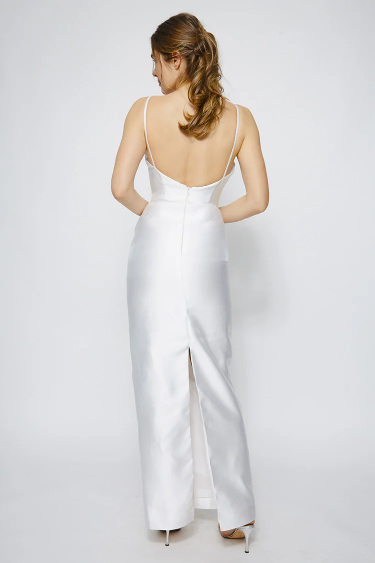 Bari Jay Bridesmaid Dress 2456 without bow - Image 2