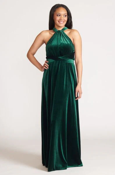 Bari Jay Bridesmaid Dress Velvet Infinity