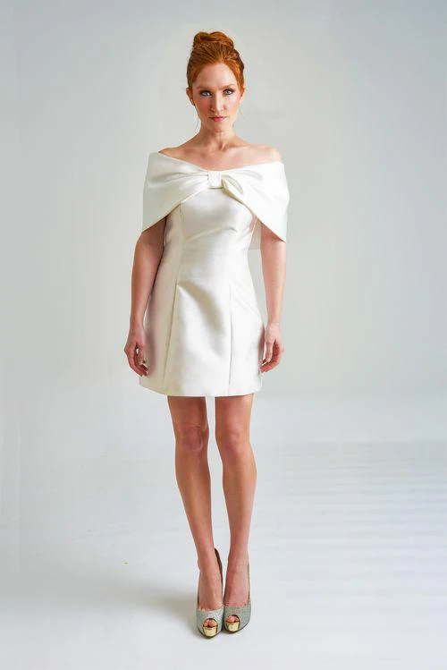Bari Jay Little White Dress 25WD03