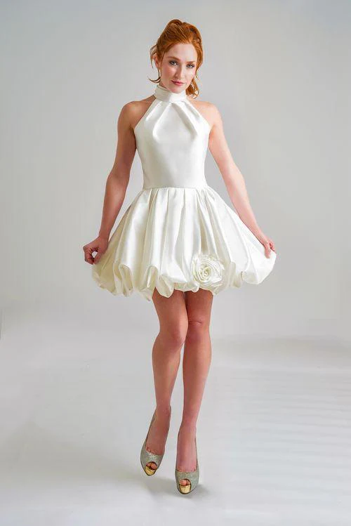 Bari Jay Little White Dress 25WD05