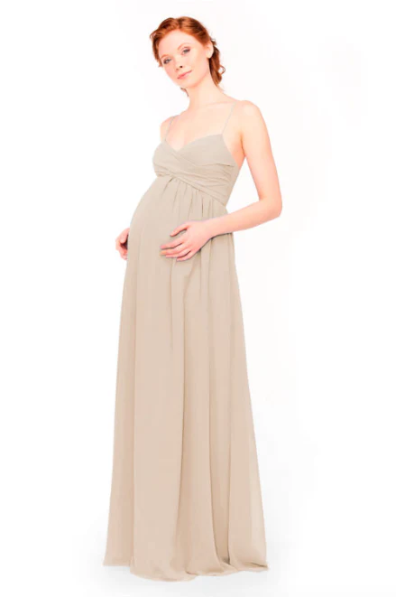 Bari Jay Maternity Bridesmaid Dress Style 1962 (M) - Image 4
