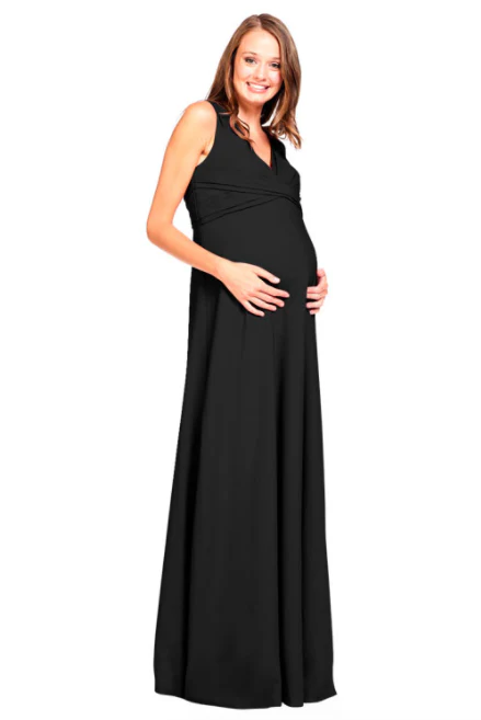 Bari Jay Maternity Bridesmaid Dress Style 2020 (M) - Image 4