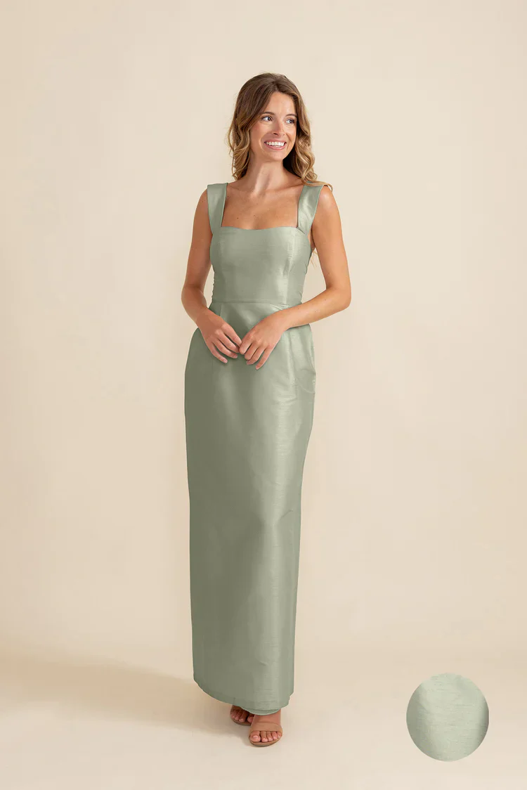 Beckett Bodice With Brunch Skirt in Shantung - Image 11