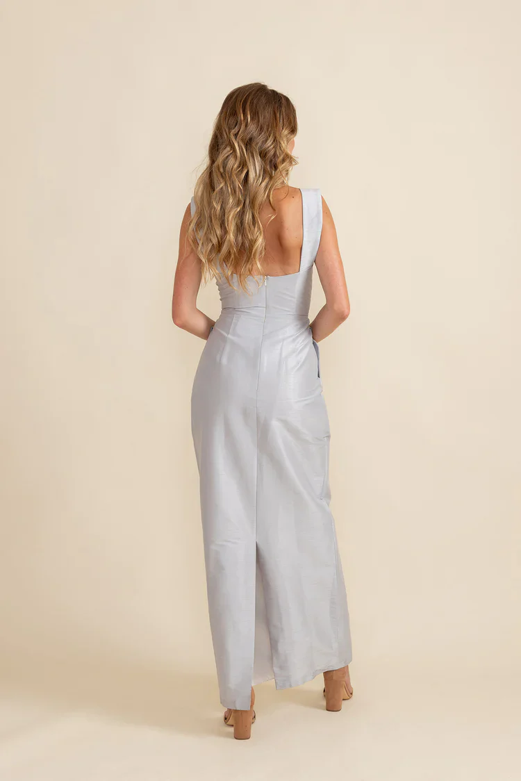 Beckett Bodice With Brunch Skirt in Shantung - Image 3