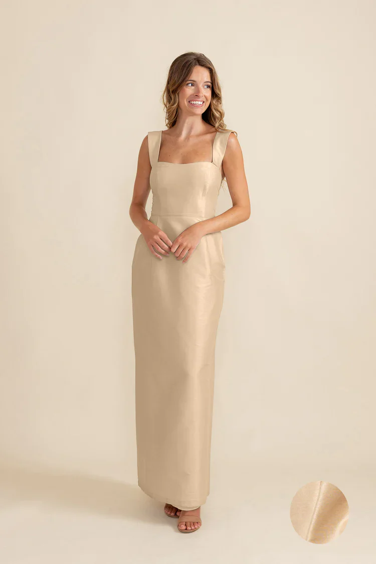 Beckett Bodice With Brunch Skirt in Shantung - Image 7