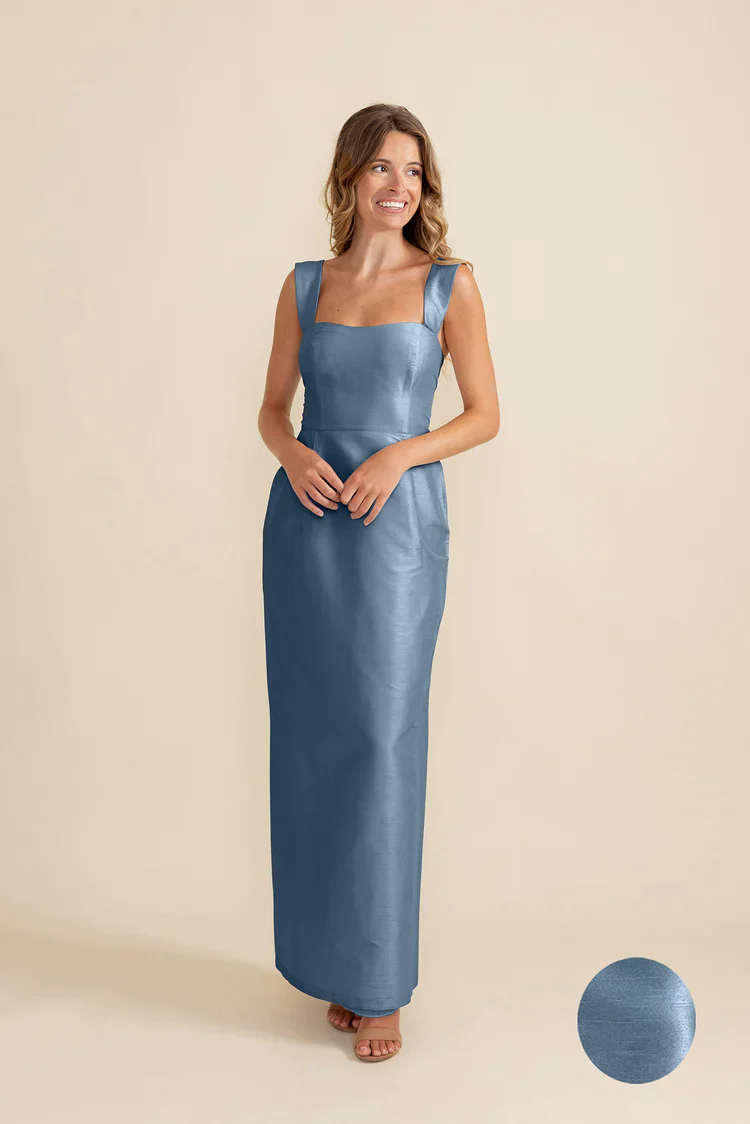 Beckett Bodice With Brunch Skirt in Shantung - Image 9