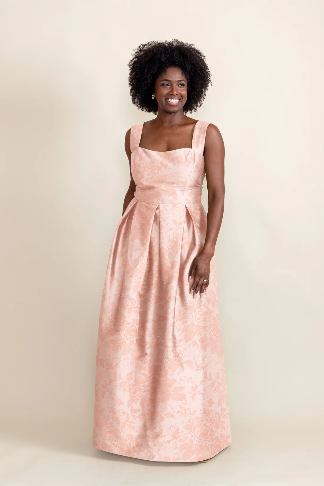 Beckett Bodice with Dahlia Skirt in Garden Flora - Image 5