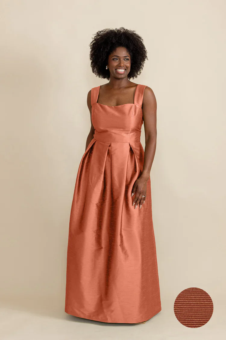 Beckett Bodice with Dahlia Skirt in Drapey Bengaline - Image 16