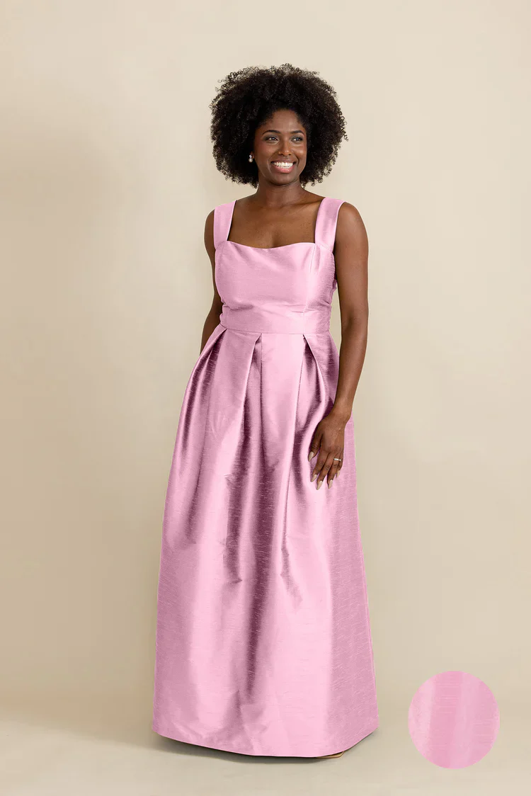 Beckett Bodice with Dahlia Skirt in Shantung - Image 15