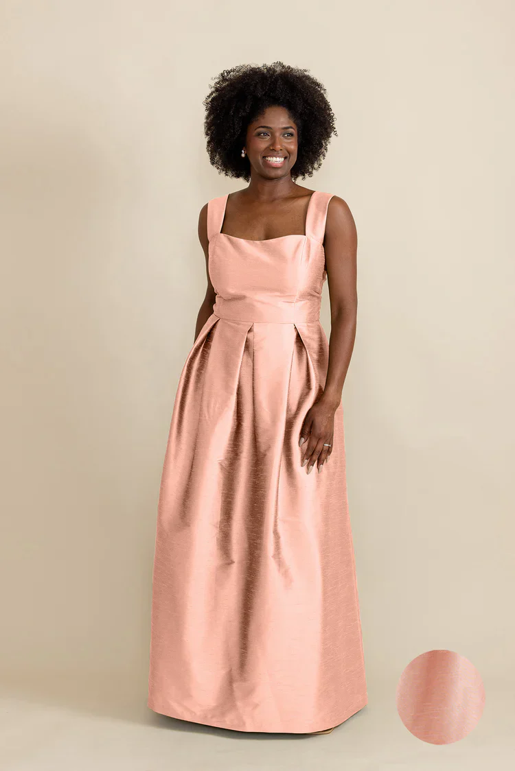 Beckett Bodice with Dahlia Skirt in Shantung - Image 17