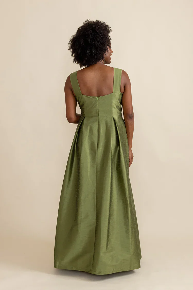Beckett Bodice with Dahlia Skirt in Shantung - Image 2
