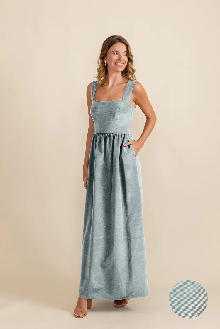 Beckett Bodice with Gathered Skirt in Drapey Bengaline - Image 11