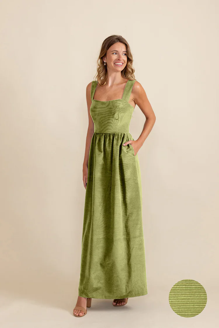 Beckett Bodice with Gathered Skirt in Drapey Bengaline - Image 14