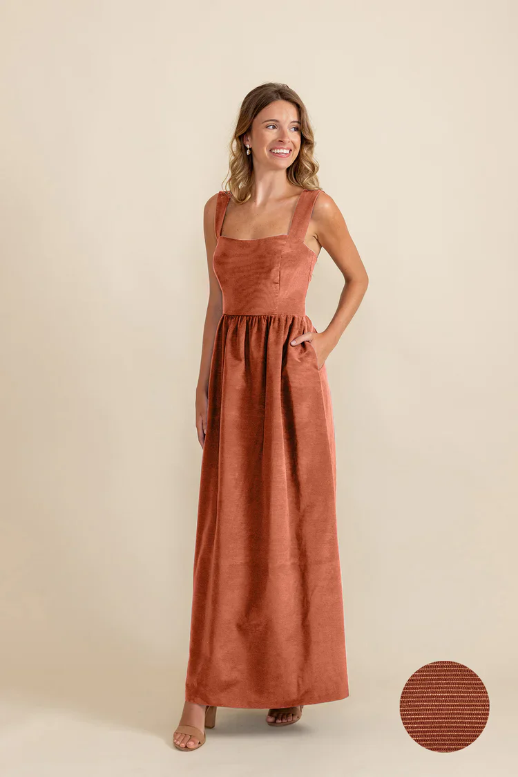 Beckett Bodice with Gathered Skirt in Drapey Bengaline - Image 16