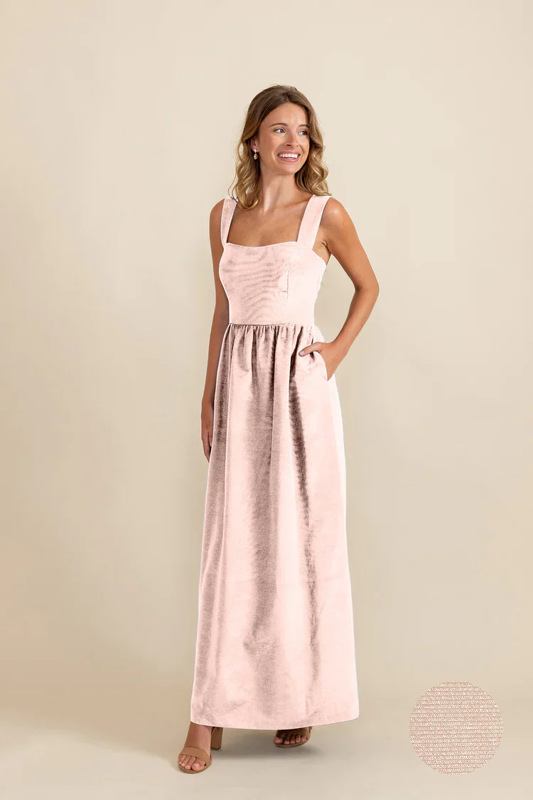 Beckett Bodice with Gathered Skirt in Drapey Bengaline - Image 7