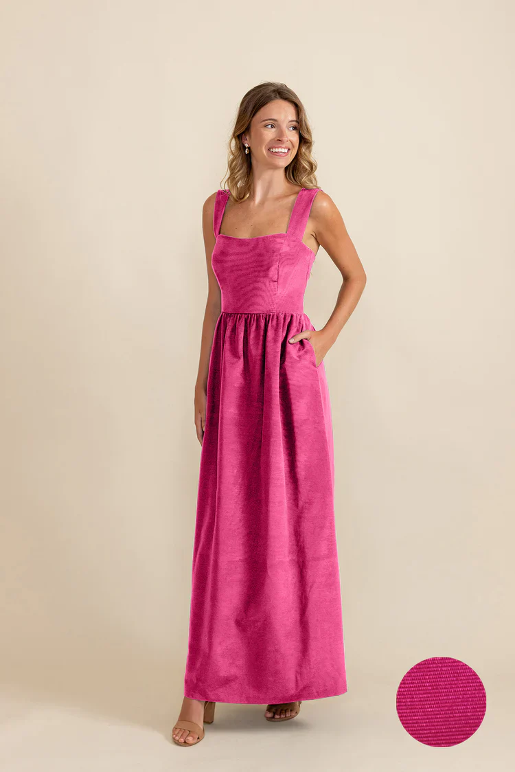 Beckett Bodice with Gathered Skirt in Drapey Bengaline - Image 9