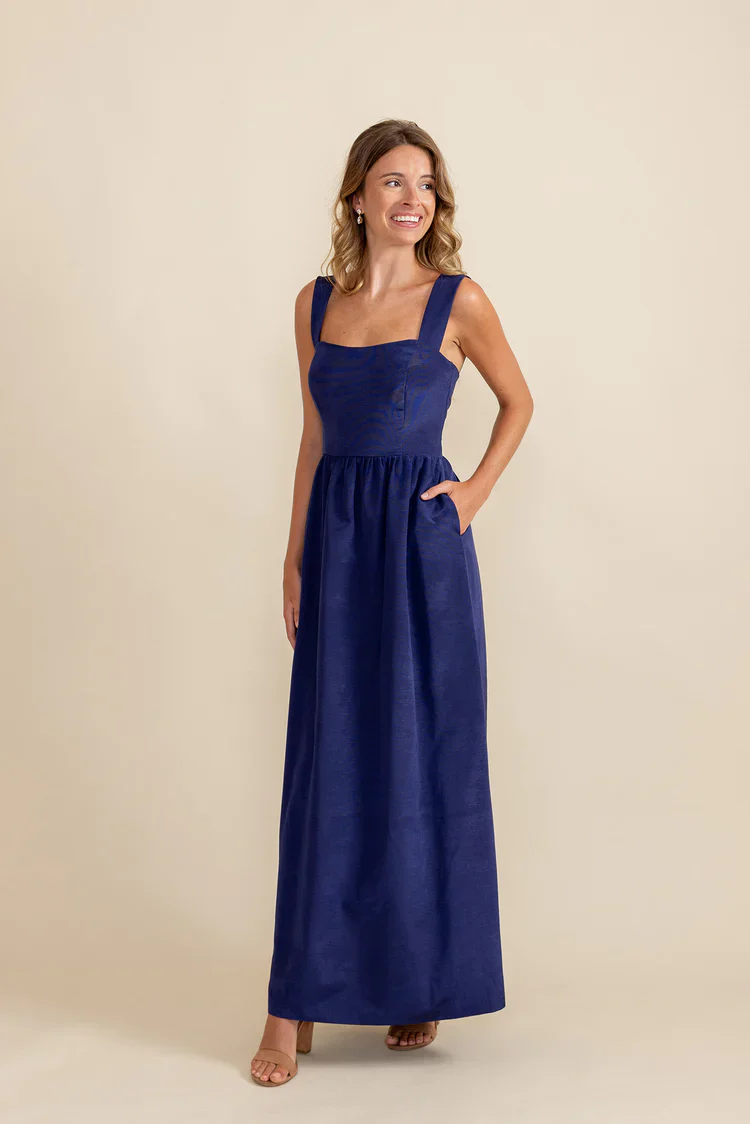 Beckett Bodice with Gathered Skirt in Shantung