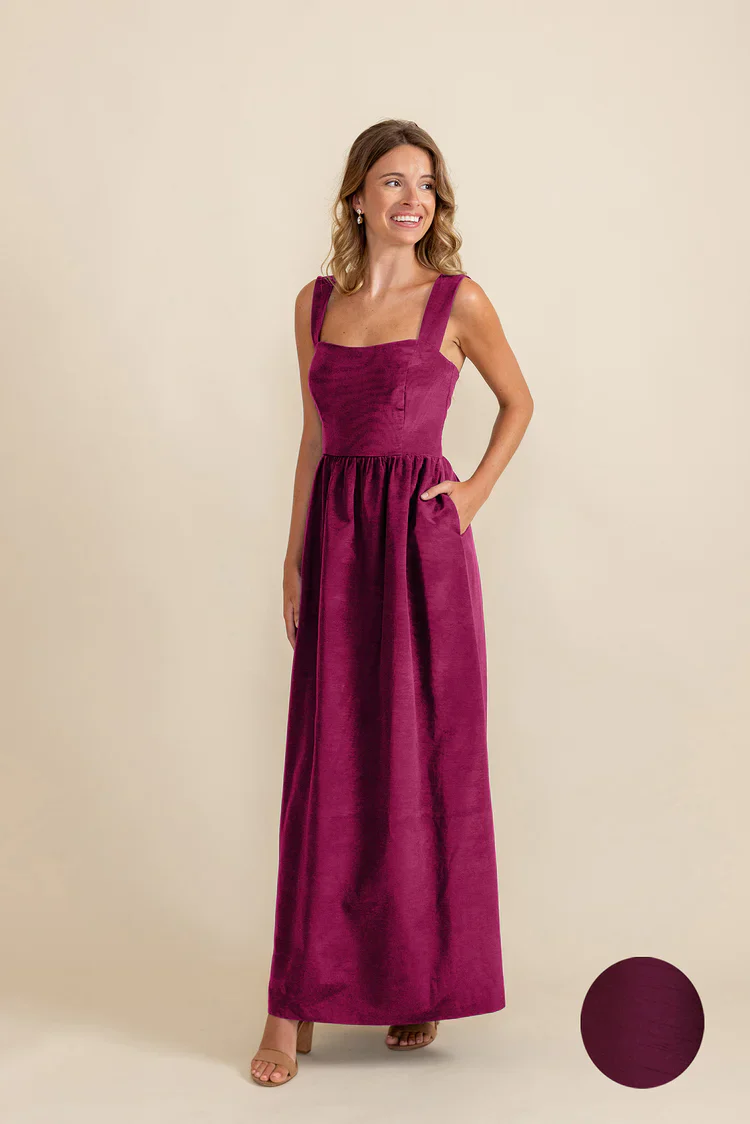Beckett Bodice with Gathered Skirt in Shantung - Image 19