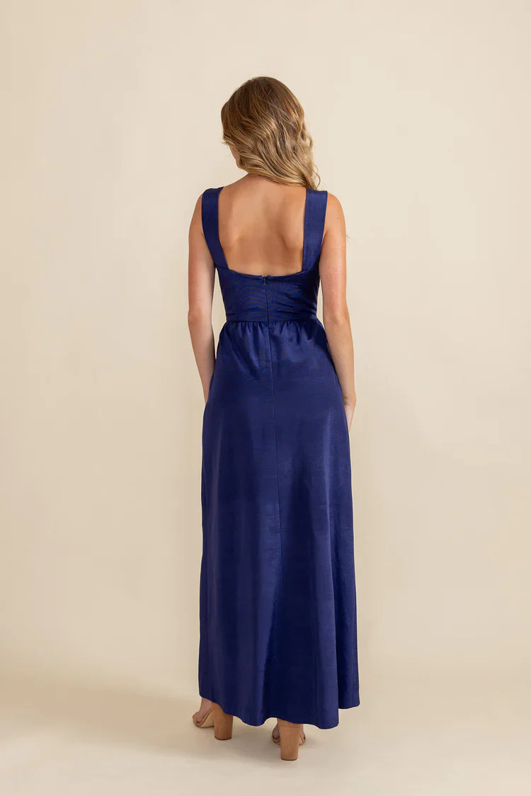 Beckett Bodice with Gathered Skirt in Shantung - Image 2