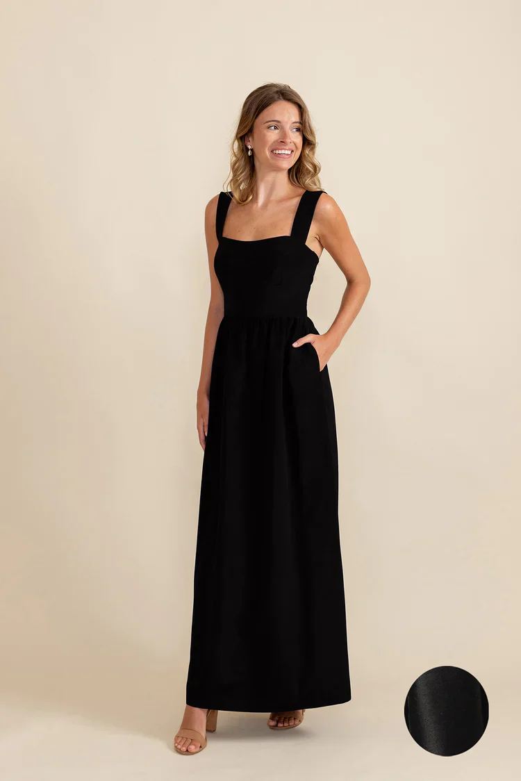 Beckett Bodice with Gathered Skirt in Shantung - Image 3