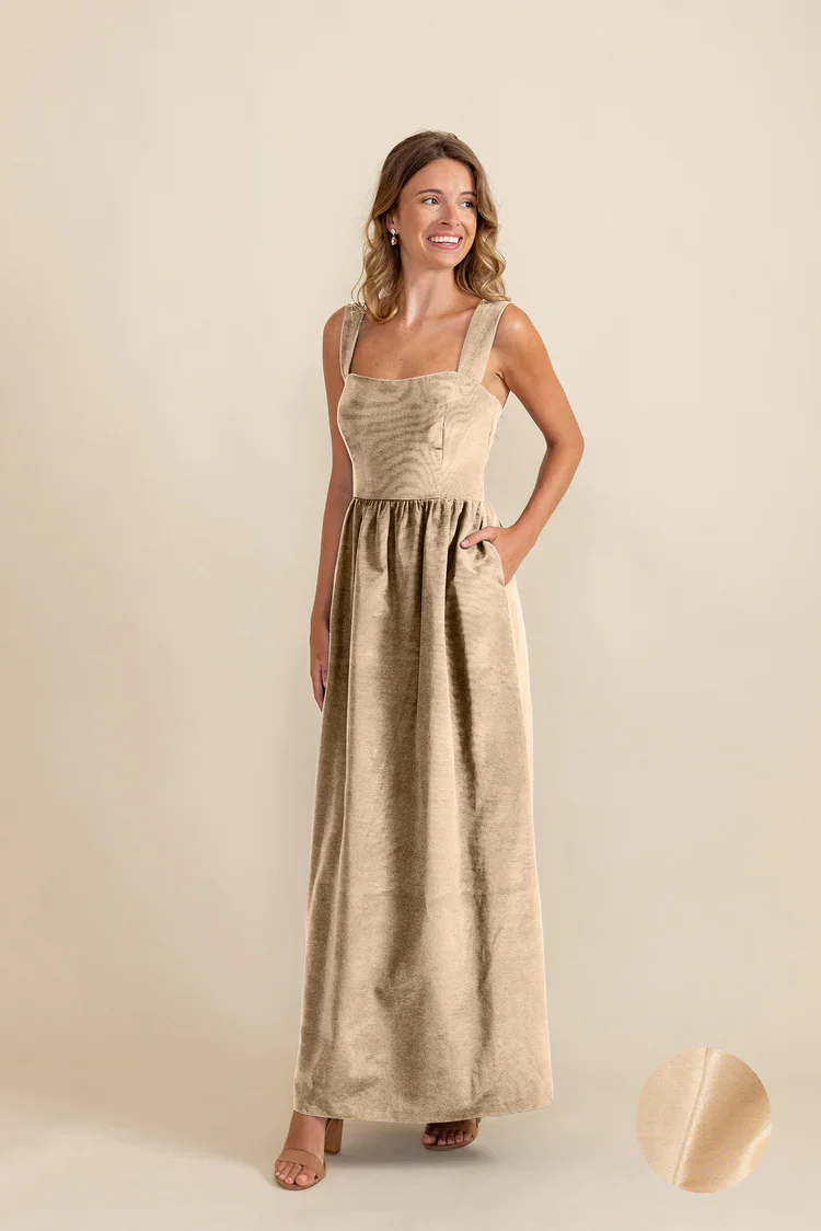 Beckett Bodice with Gathered Skirt in Shantung - Image 6