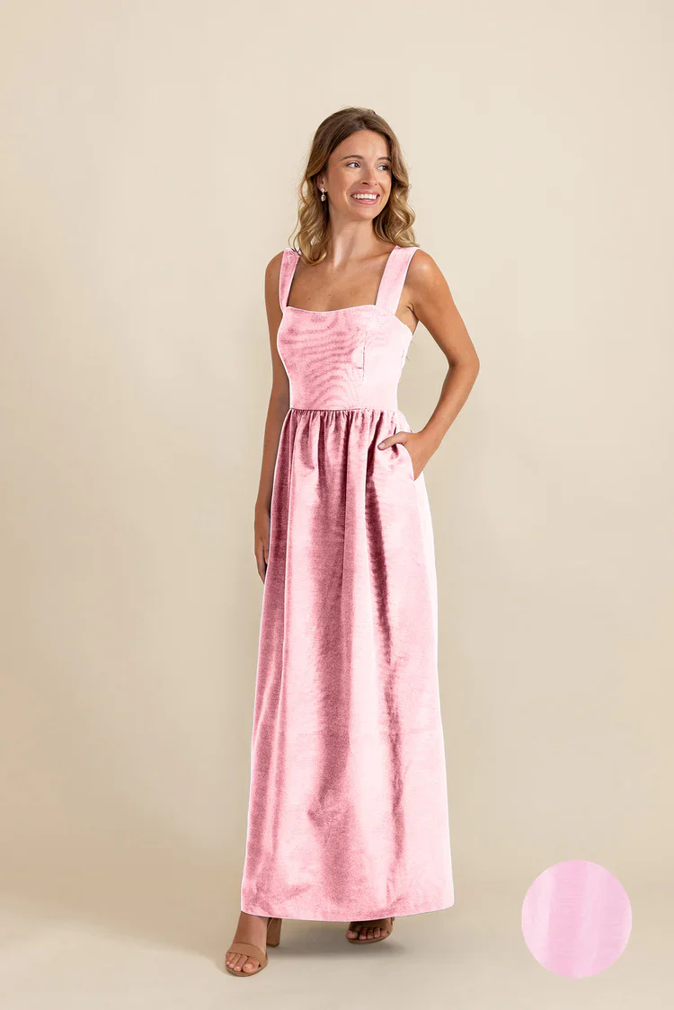Beckett Bodice with Gathered Skirt in Shantung - Image 8