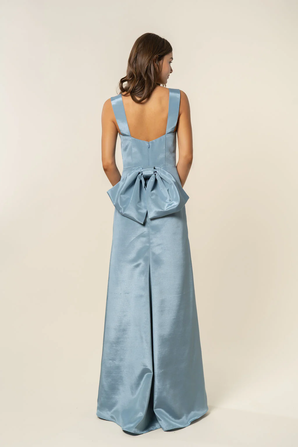 Beckett Bodice with Maternity Skirt in Lily of the Valley Jacquard - Image 2