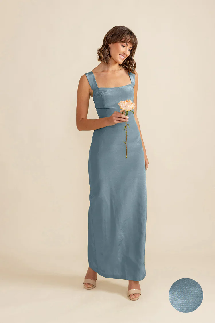 Beckett Bodice With Straight Skirt in Drapey Bengaline - Image 10